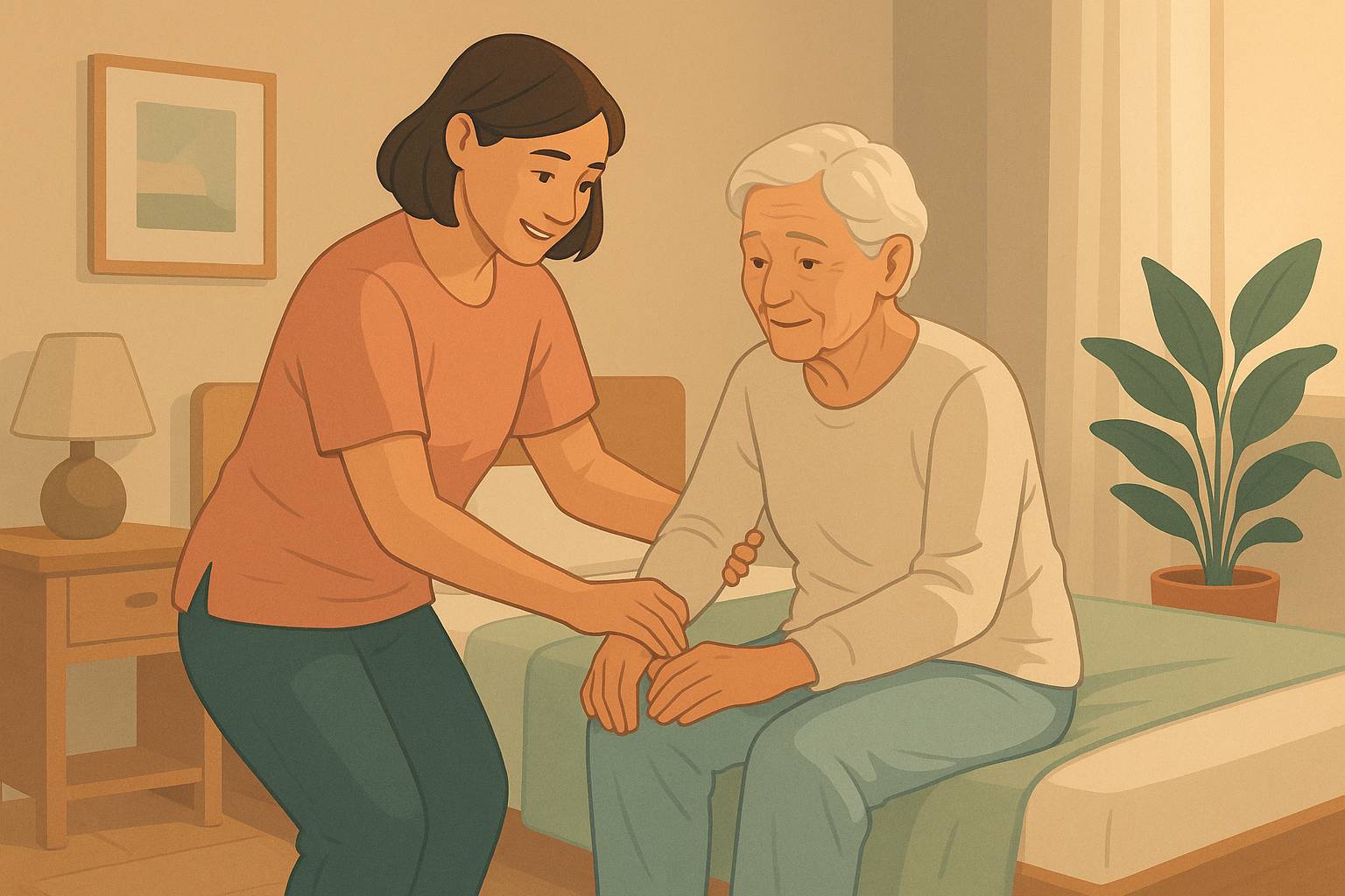 Inkontinenzversorgung zu Hause: Würdevoller Umgang und praktische Lösungen