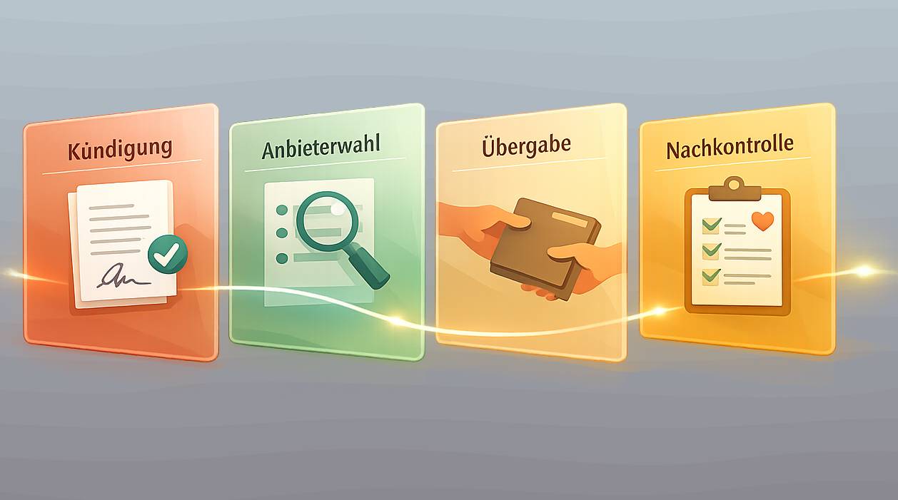 Pflegedienstwechsel richtig durchführen