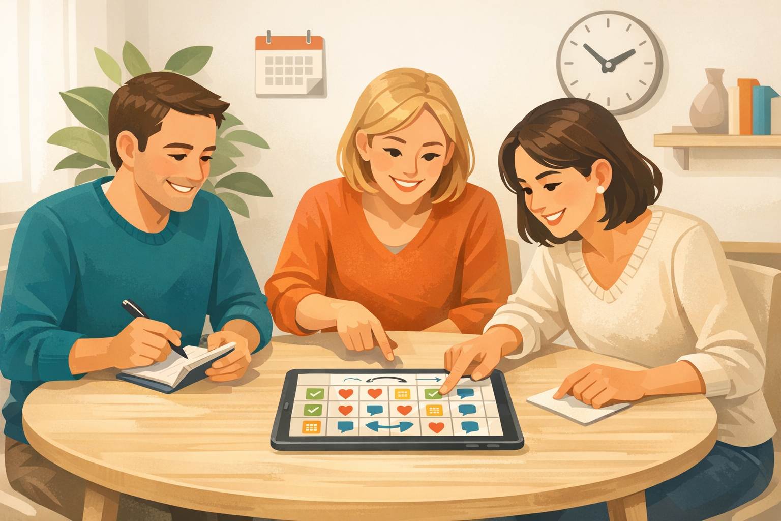 Pflege als Familie organisieren: So verteilen Geschwister die Verantwortung fair